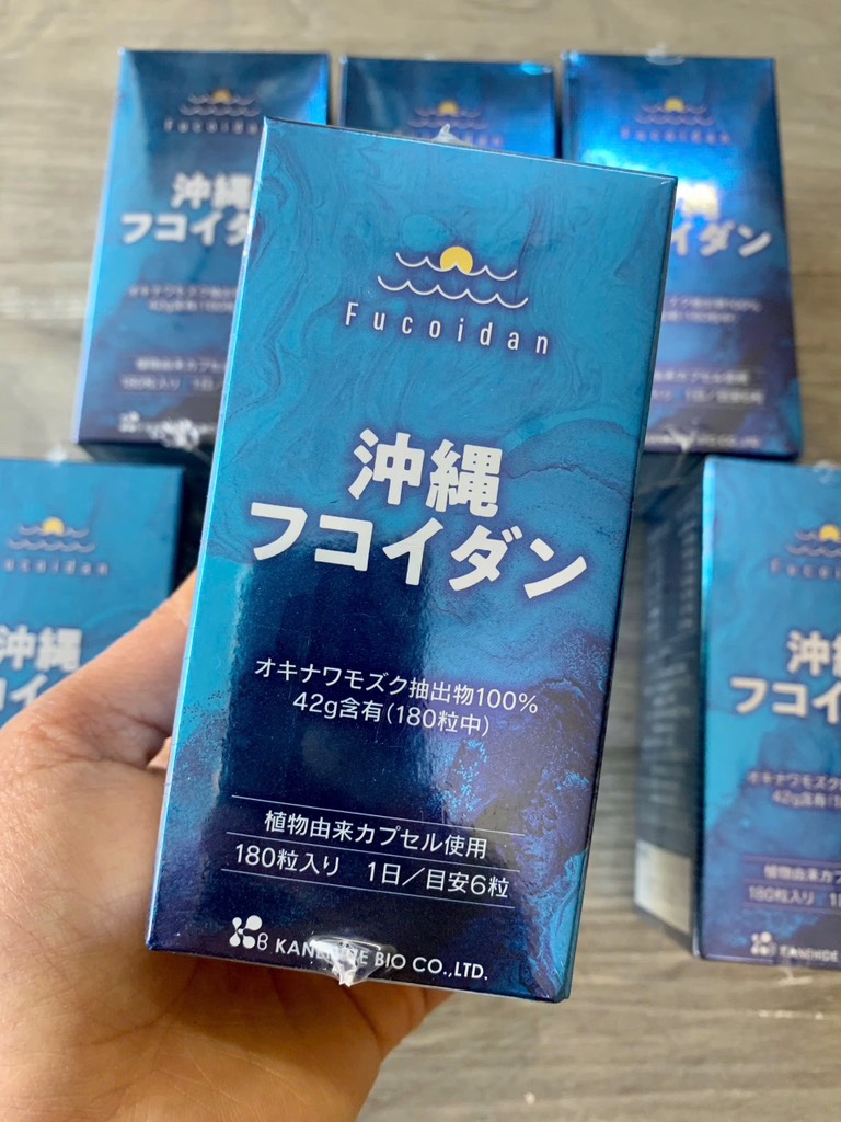 Tảo Fucoidan Xanh 180 Viên