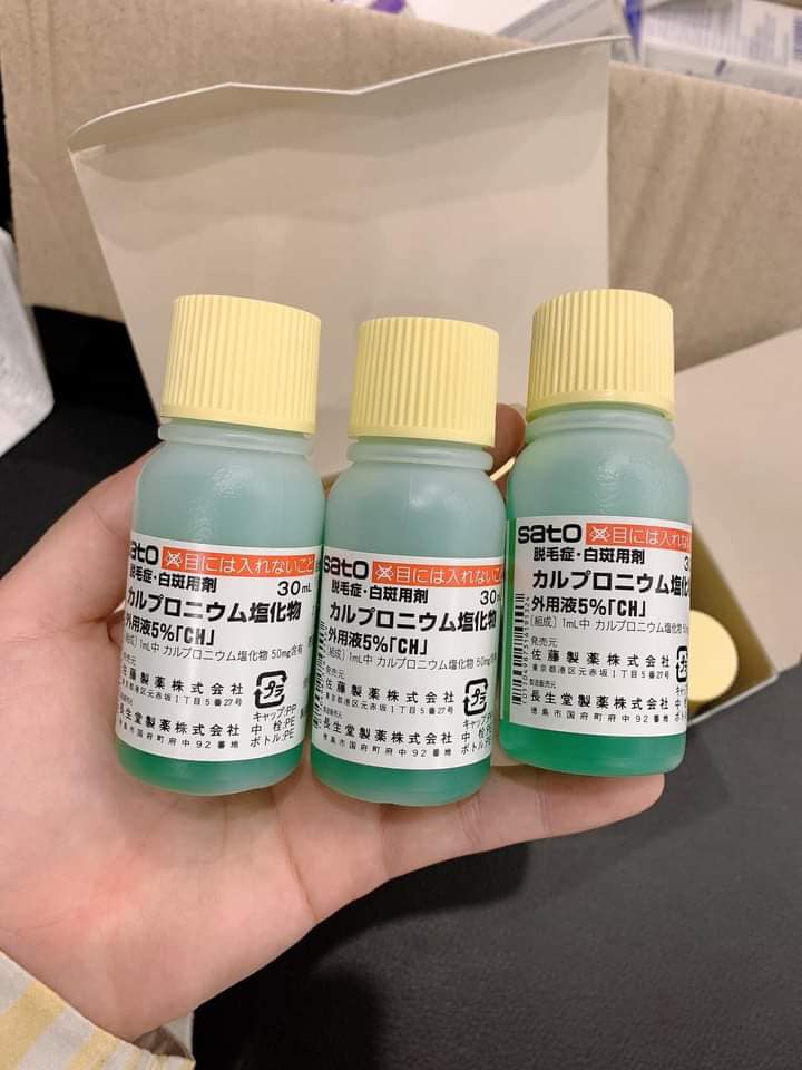 Tinh Chất Kích Thích Mọc Tóc Thảo Dược Sato Japan 30Ml
