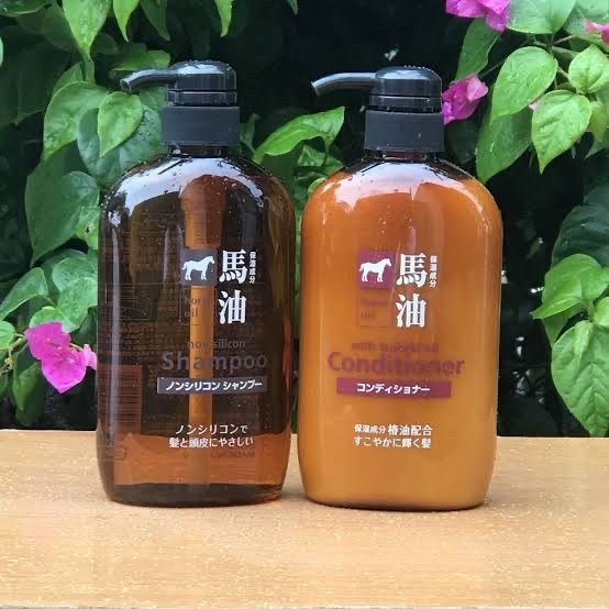 Dầu Gội Và Xả Mỡ Ngựa Horse Oil 600Ml