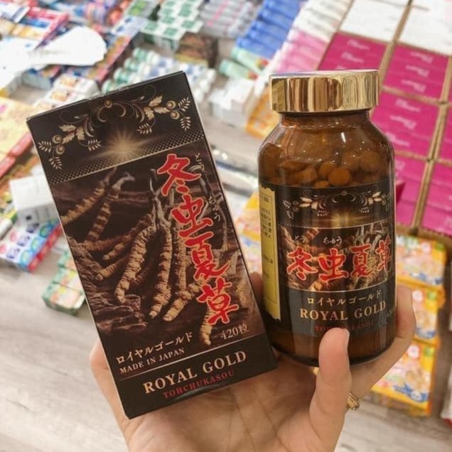 Đông Trùng Hạ Thảo Royal Gold 420 Viên