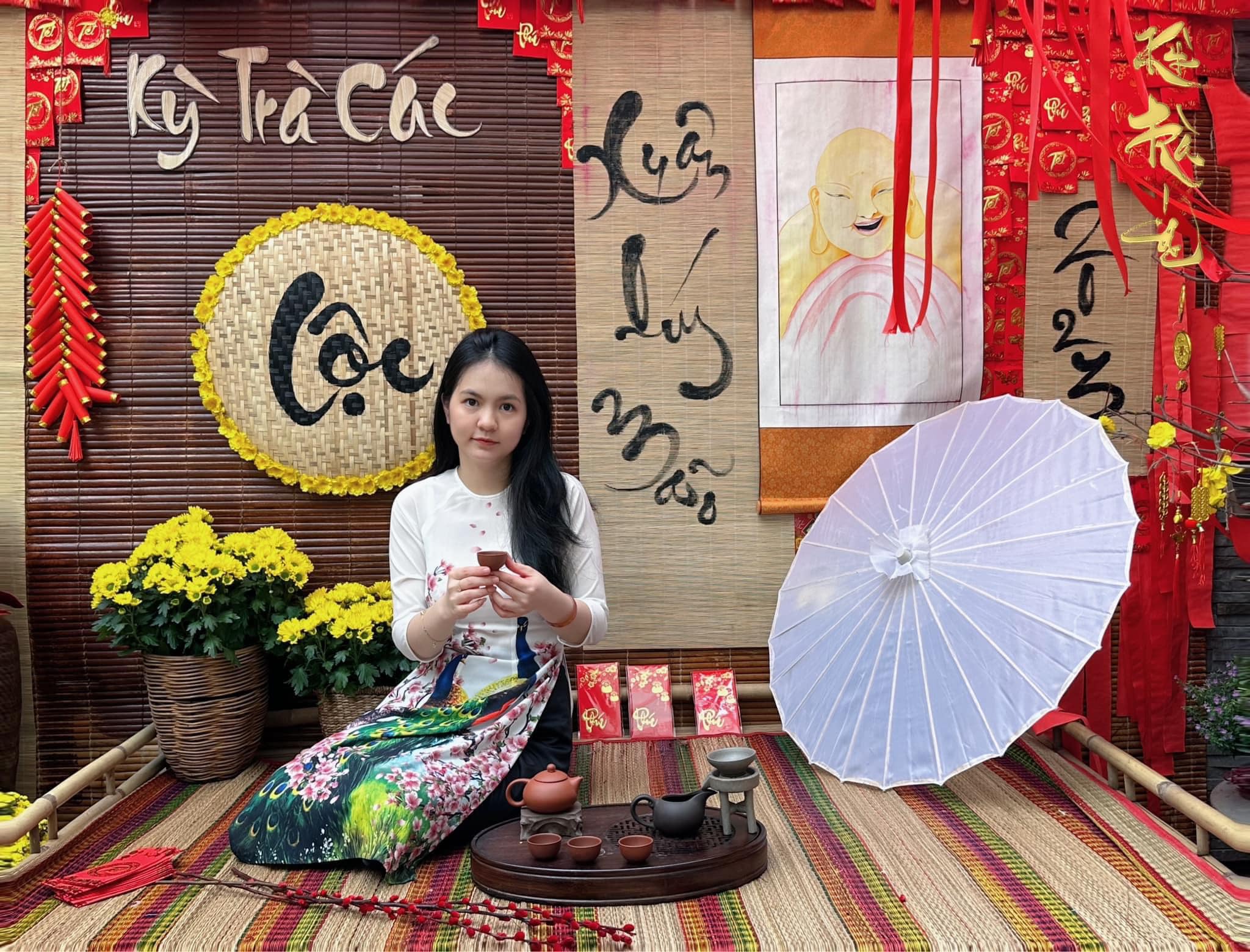 Thảnh thơi thưởng trà, cảm nhạc, đón vận mới vào tiết Lập Xuân tại Kỳ Trà Các.