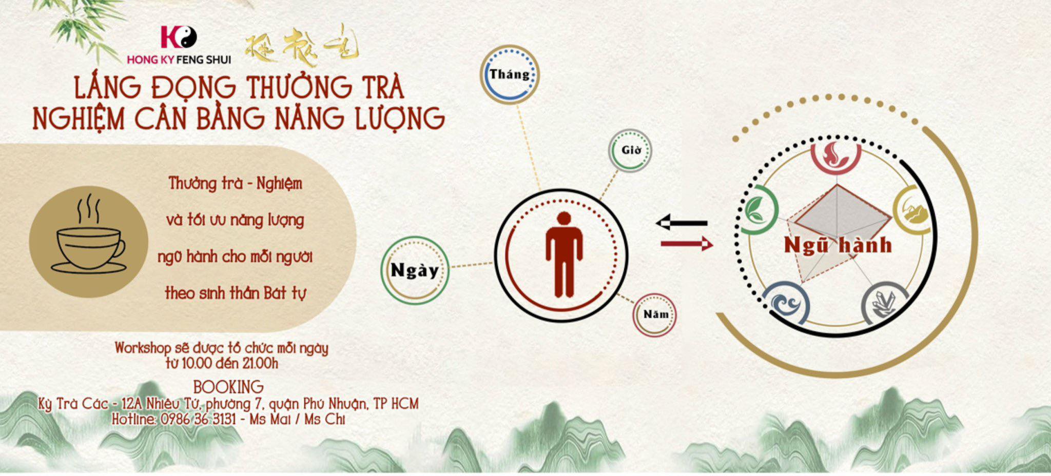 Khám Phá Nét Độc Đáo Tại Workshop Lắng Đọng Thưởng Trà - Gieo Duyên Bát Tự tại Kỳ Trà Các