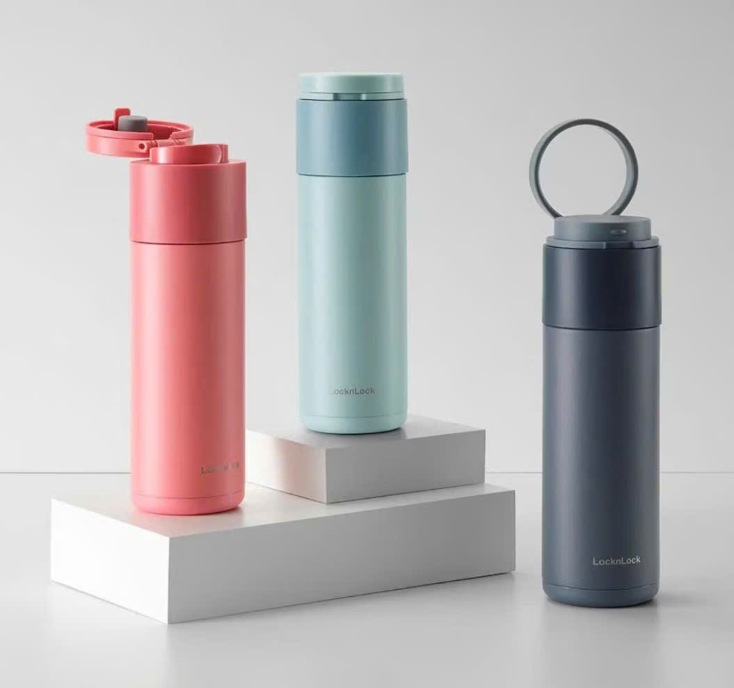 Bình giữ nhiệt LocknLock LHC3275 khắc logo doanh nghiệp
