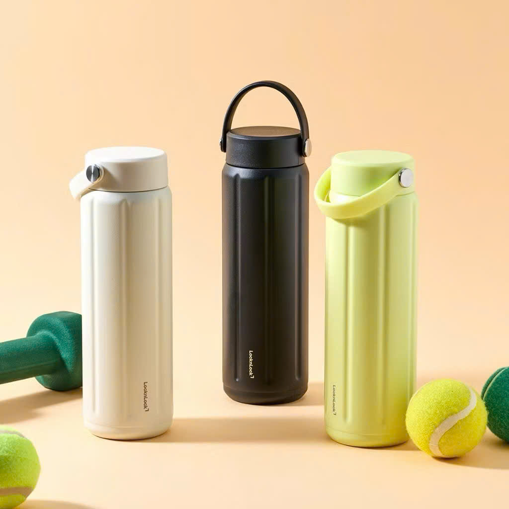 Bình giữ nhiệt khắc tên theo yêu cầu, LHC4427 630ml
