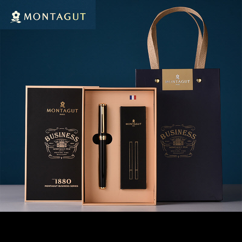 Bút ký Montagut màu đỏ MT066 khắc tên