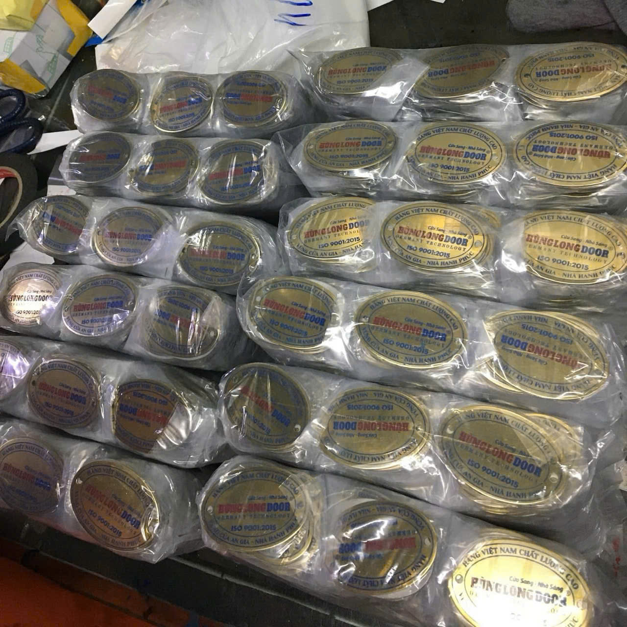 Ăn mòn tem inox theo yêu cầu