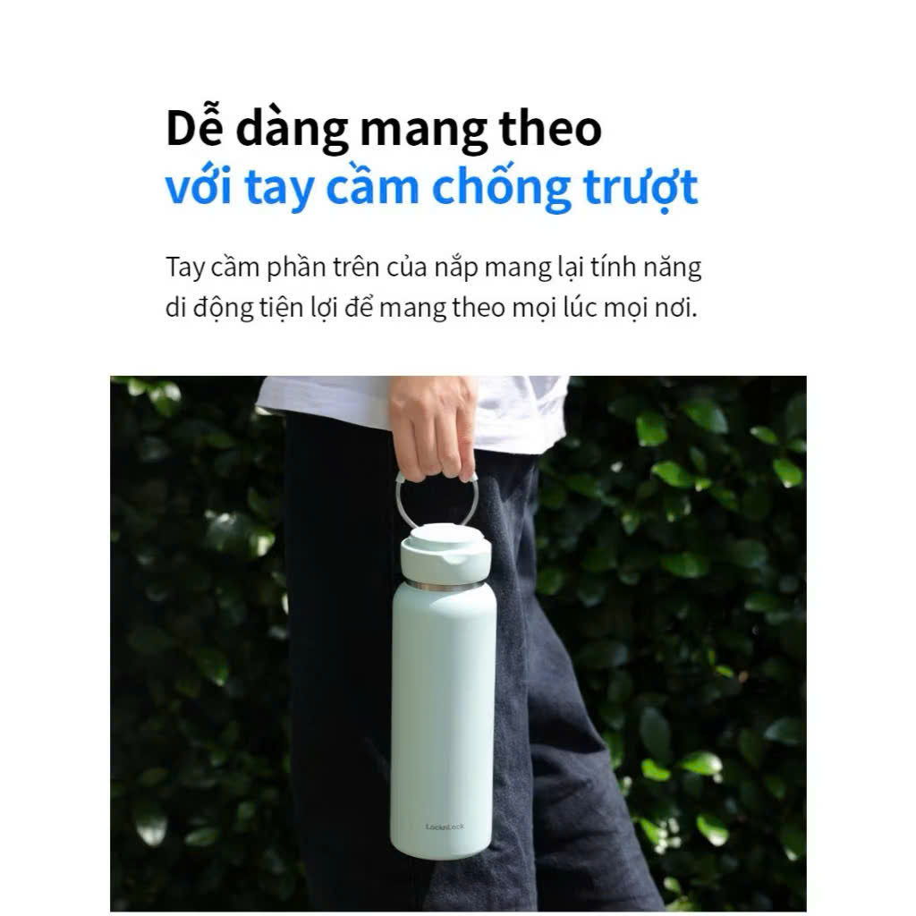 Bình giữ nhiệt in khắc logo theo yêu cầu LHC4321-4322