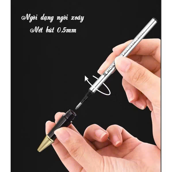 Bút ký Montagut 06 màu xanh khắc tên ý nghĩa