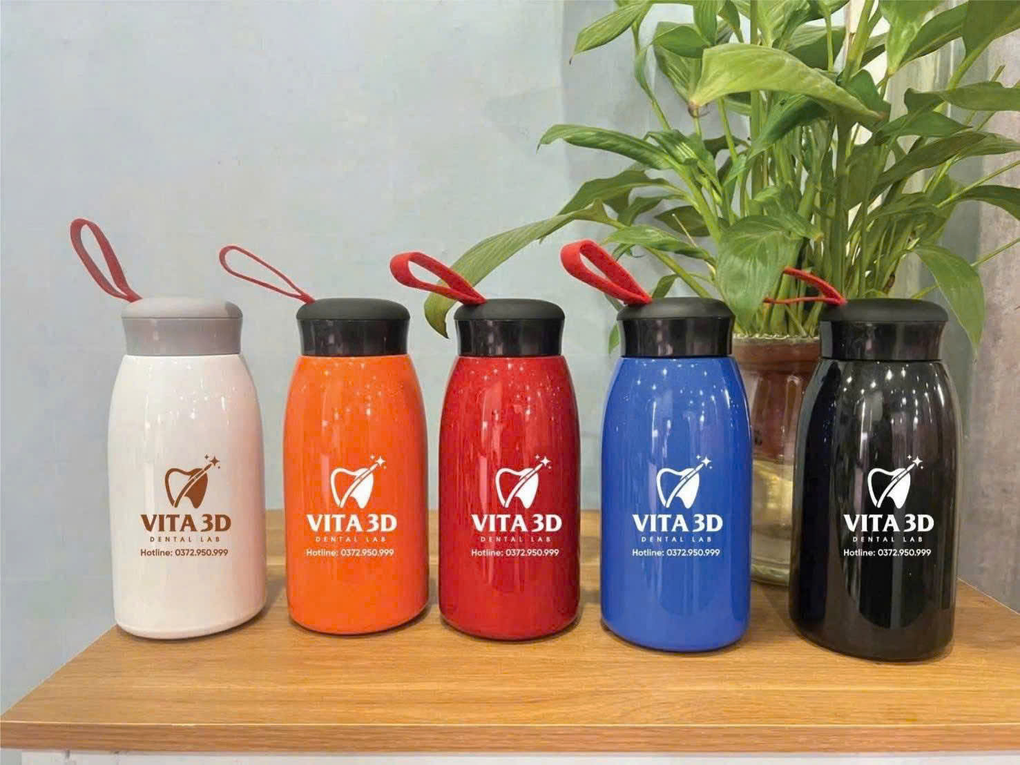 Bình giữ nhiệt 620ml, quà tặng khắc tên, HT62