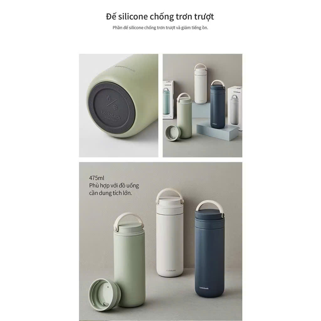 Bình giữ nhiệt LocknLock 475ml Metro Two Way LHC4274