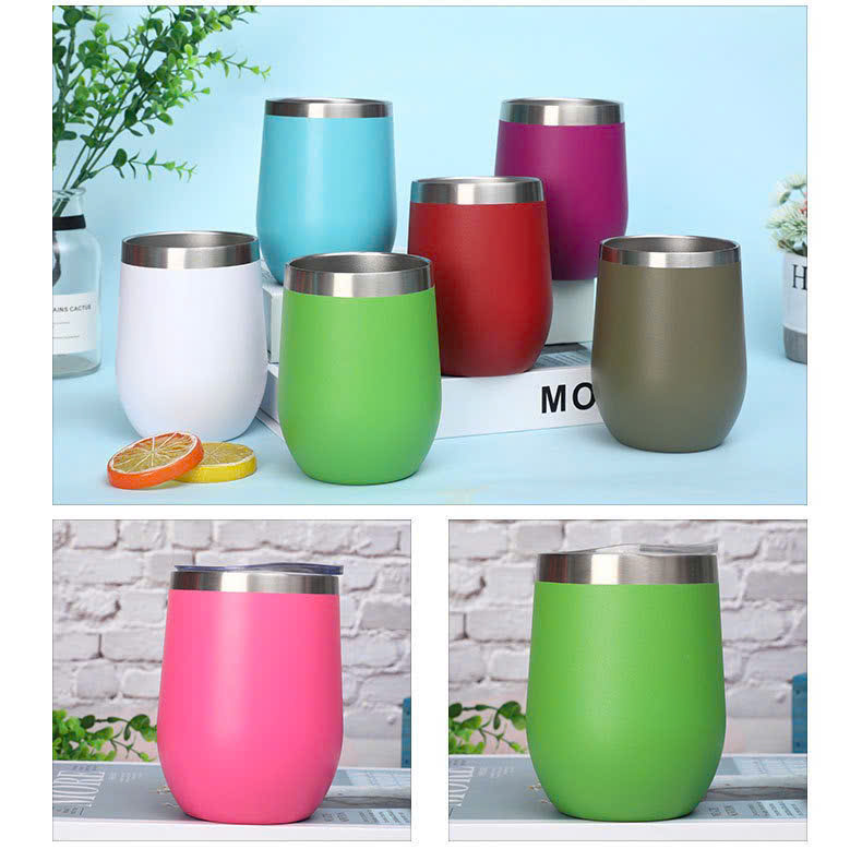 Bình Giữ Nhiệt Trứng 350ml Khắc Laser, HT11