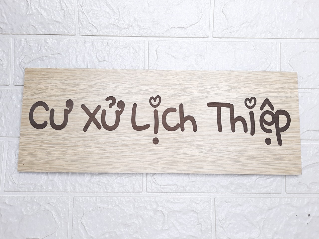 BẢNG GỖ DECOR TREO TƯỜNG