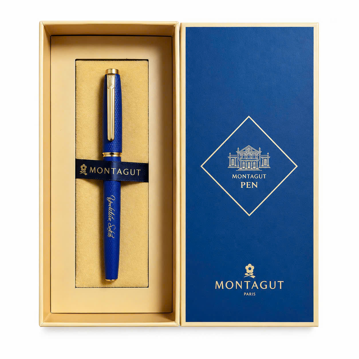 Bút ký Montagut chính hãng MTG 068 màu xanh đậm
