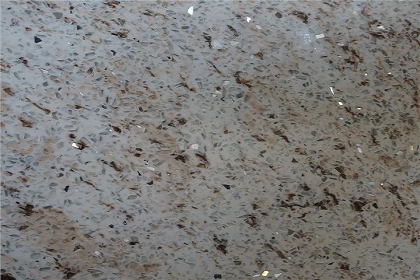 Đá nhân tạo kim sa trắng