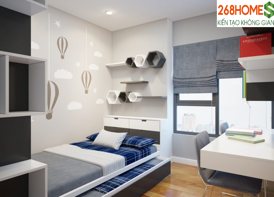 Mẫu thiết kế phòng ngủ nhỏ, đẹp