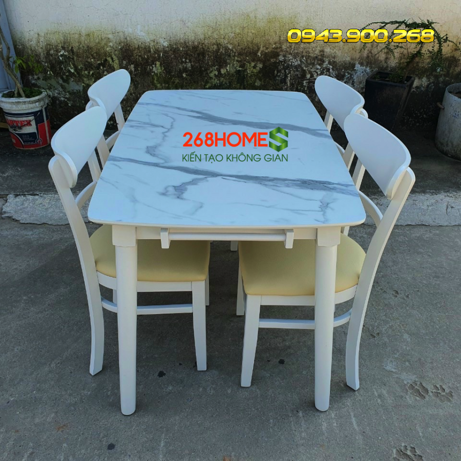 Bộ bàn ghế ăn HA733