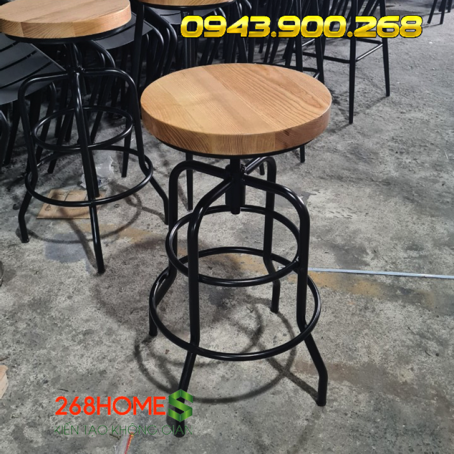 Ghế bar soay đẹp HD308