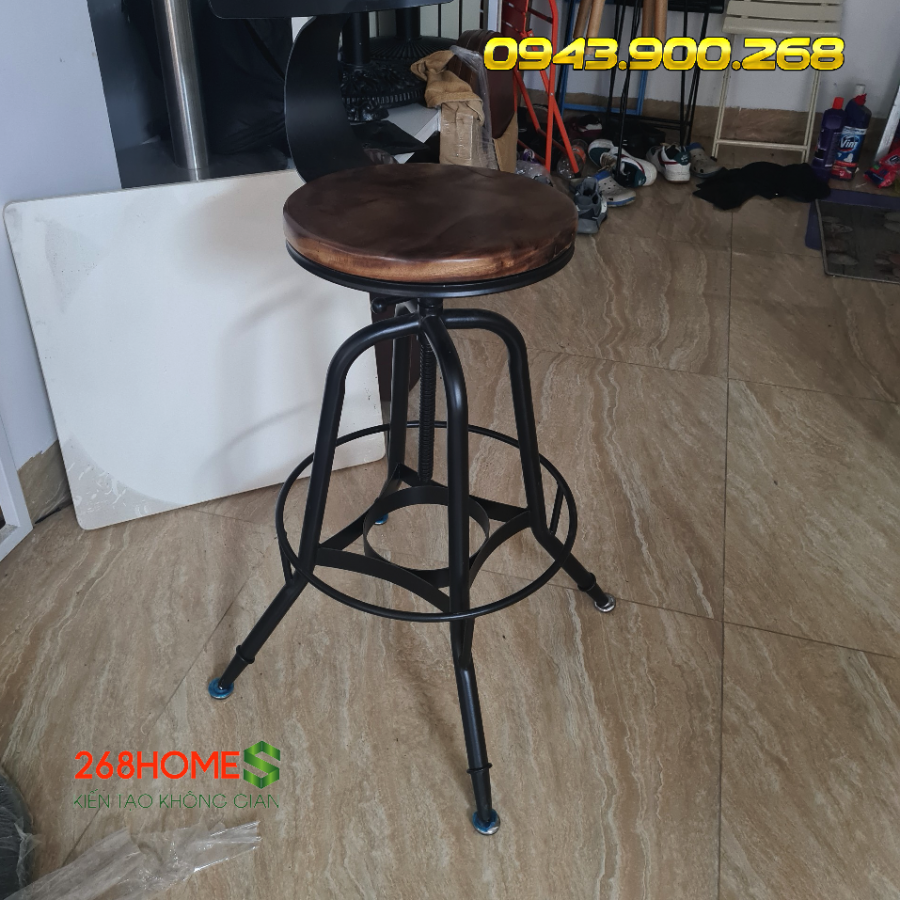 Ghế bar soay giá rẻ HD311