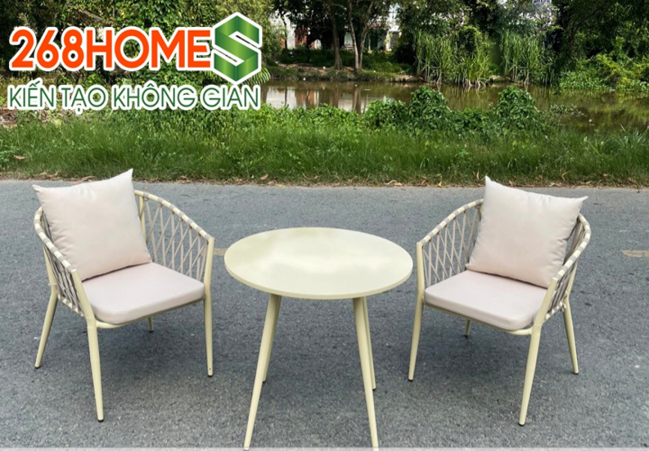 Bàn ghế ngoài trời HD480