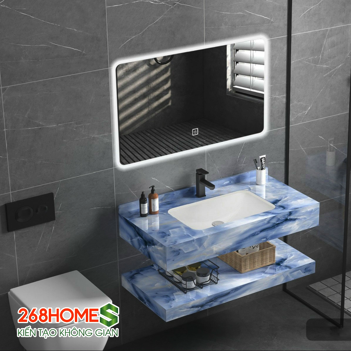 Bàn đá Lavabo BD-05A