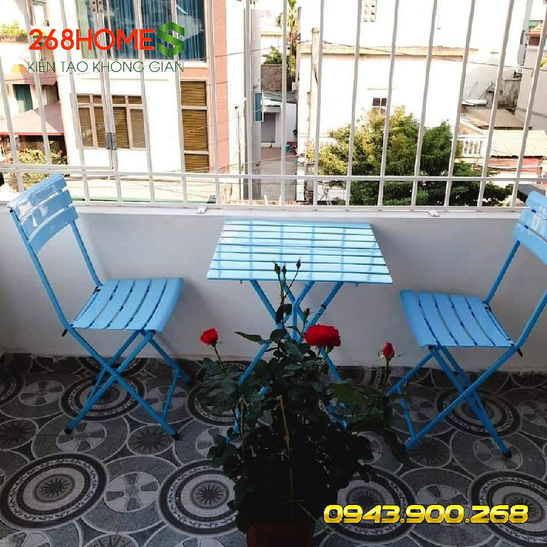 Ban ghế ban công HA506