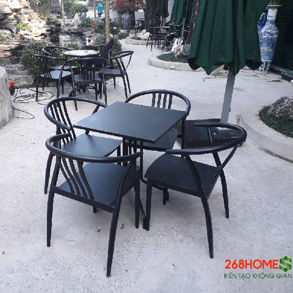 Bàn ghế ngoài trời HA342