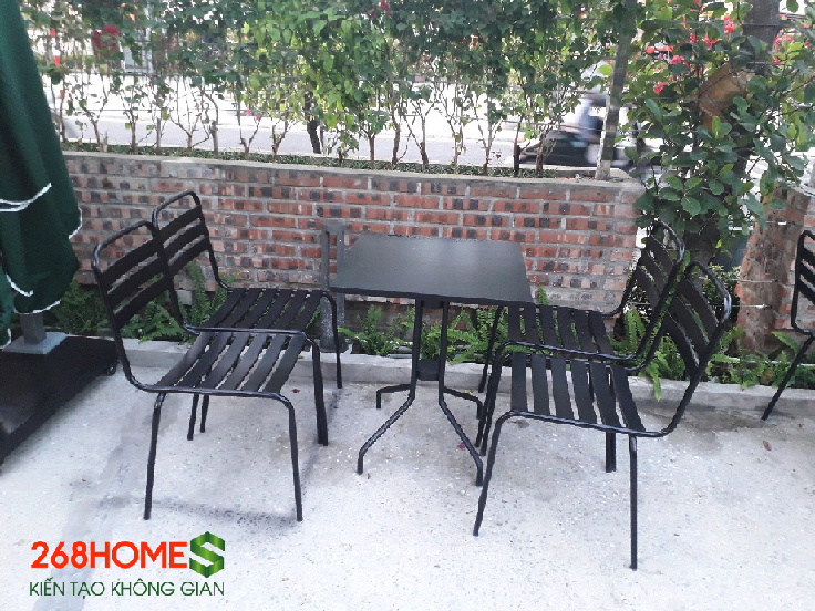 Bàn ghế ngoài trời HA343