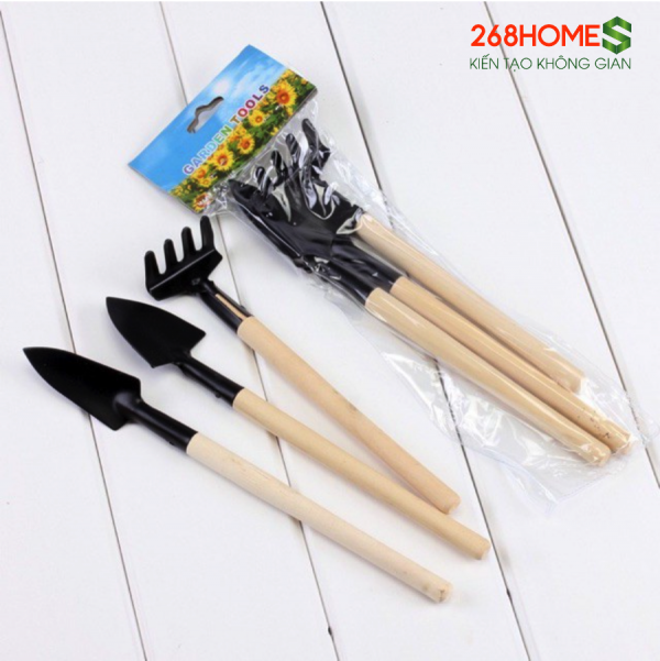 Bộ cuốc xẻng làm vườn mini
