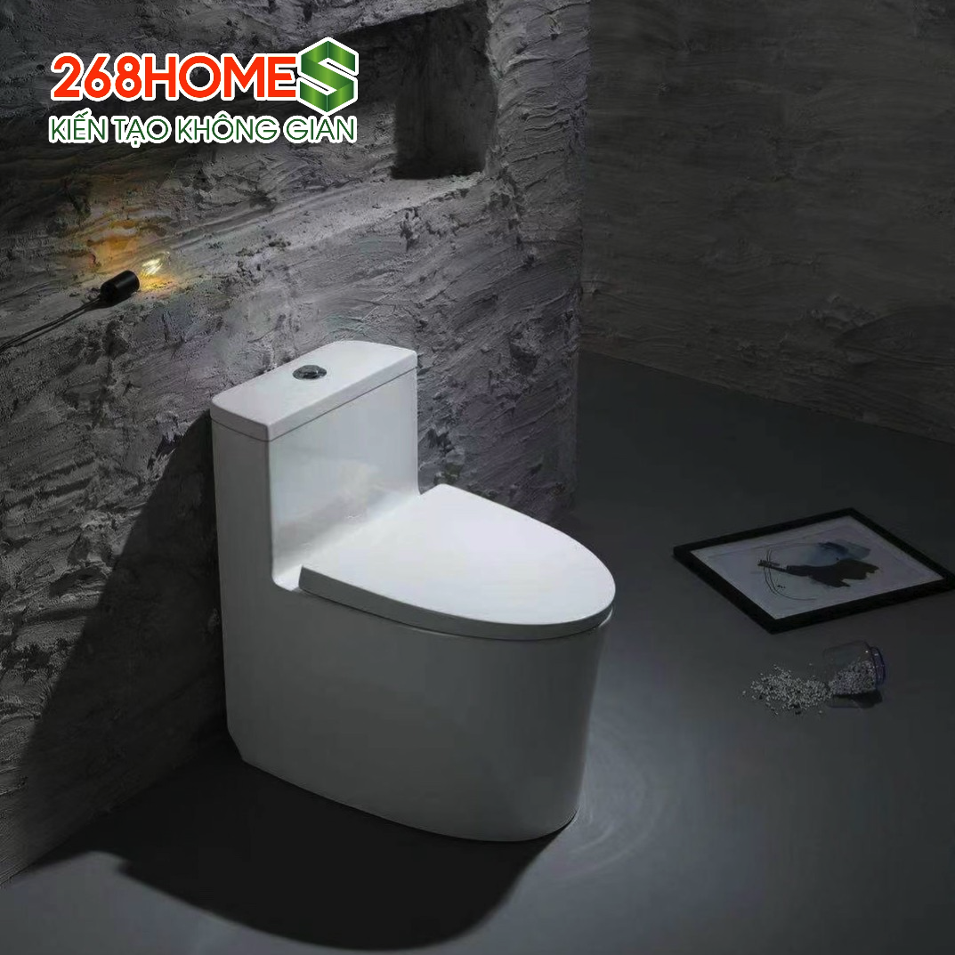 Bồn cầu liền khối Gold-13