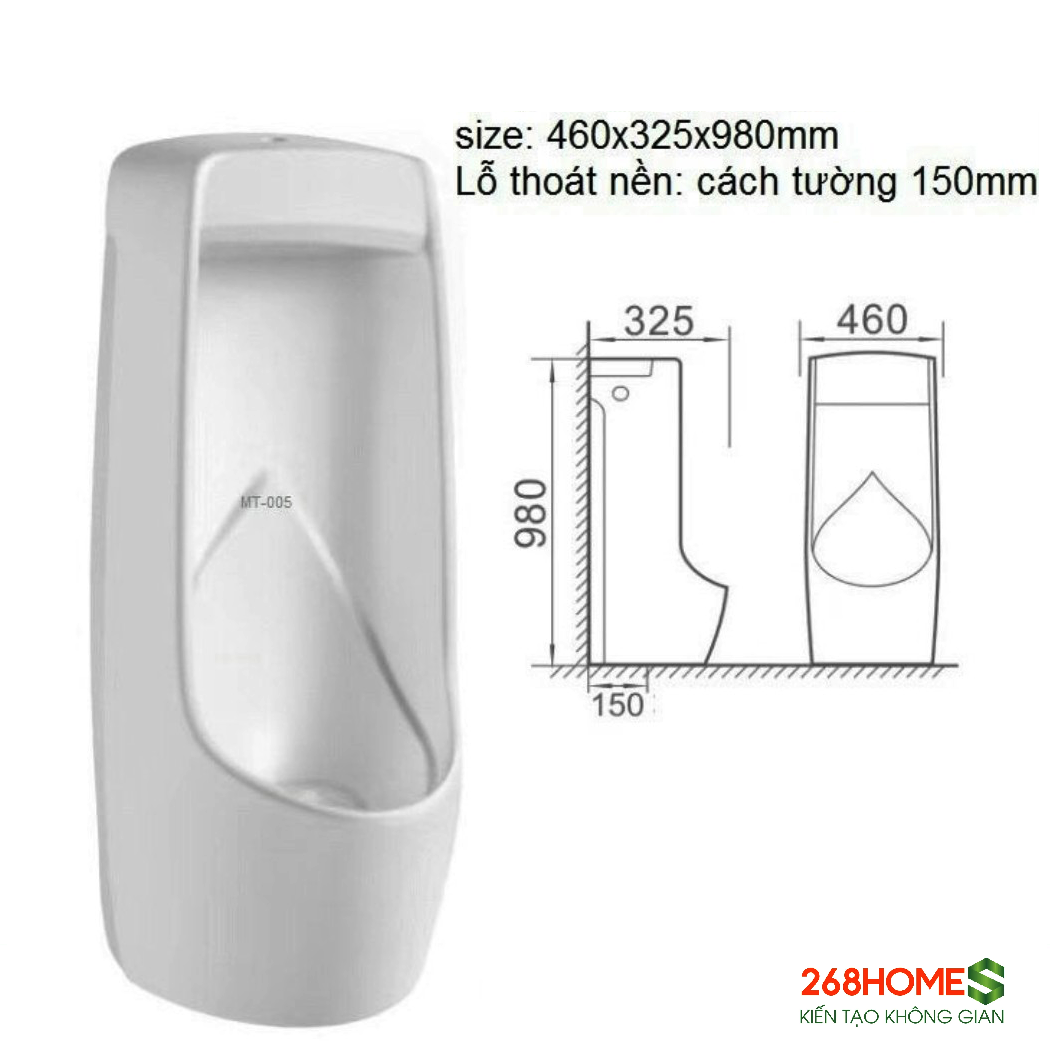 Bồn tiểu nam TN-02