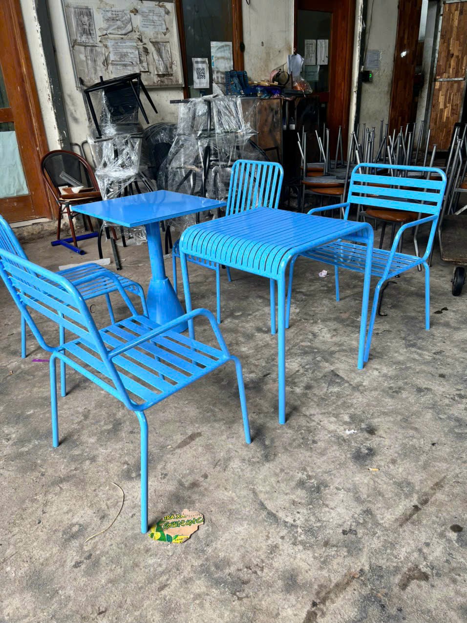 Bàn ghế ngoài trời đẹp giá rẻ HD380