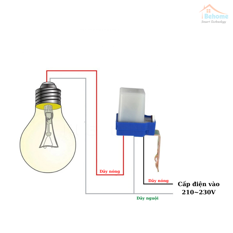 Cảm Biến Ánh Sáng Tắt Mở Đèn