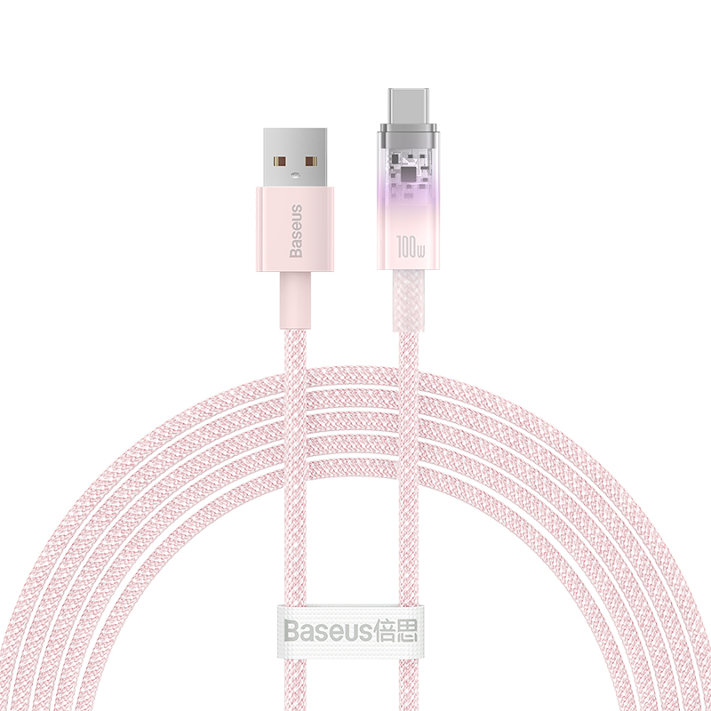 Cáp Sạc Nhanh Baseus Explorer Series USB to Type-C 100W | Tự Động Ngắt Khi Quá Nhiệt