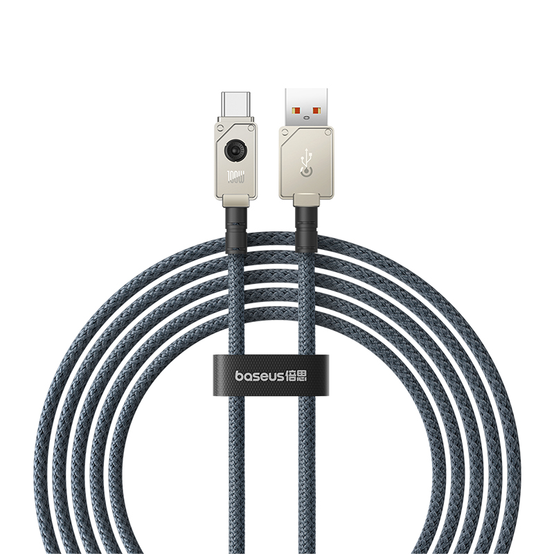 Cáp Sạc Siêu Bền Baseus Unbreakable Series USB to Type-C 100W | Bọc Sợi Aramid Chống Đứt