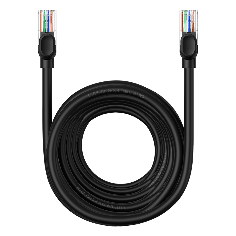 Cáp Mạng LAN Baseus CAT5 Chính Hãng | Dây Tròn Siêu Bền, Chơi Game & Xem Phim Không Giật Lag