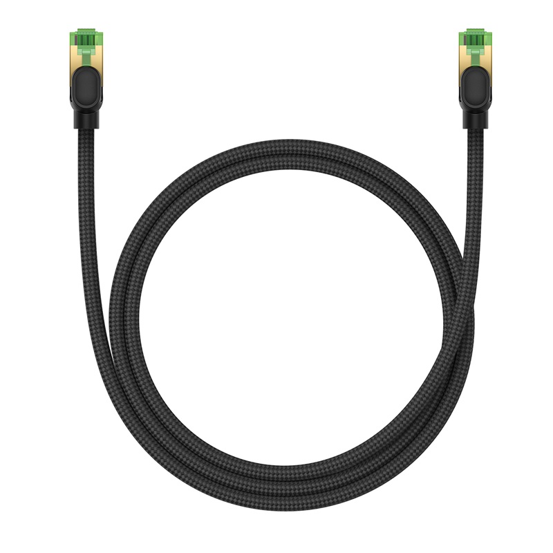 Cáp Mạng Baseus CAT8 40Gbps | Băng Thông 2000MHz, Chống Nhiễu, Chơi Game & Streaming