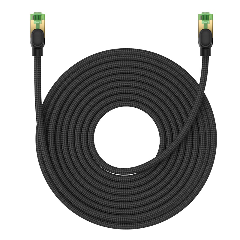 Cáp Mạng Baseus CAT8 40Gbps | Băng Thông 2000MHz, Chống Nhiễu, Chơi Game & Streaming