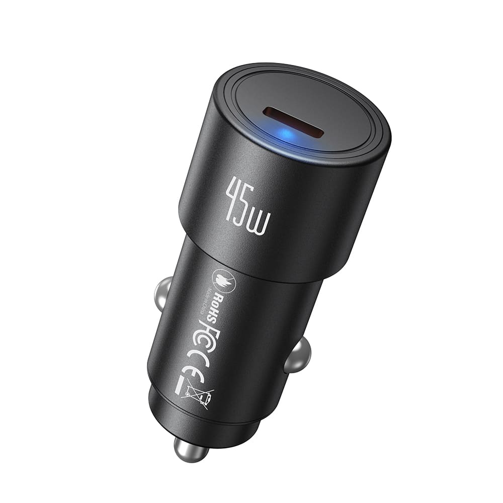 Tẩu Sạc Mcdodo Obsidian 45W Siêu Nhỏ Gọn | 1 Cổng Type-C Sạc Nhanh Đa Năng