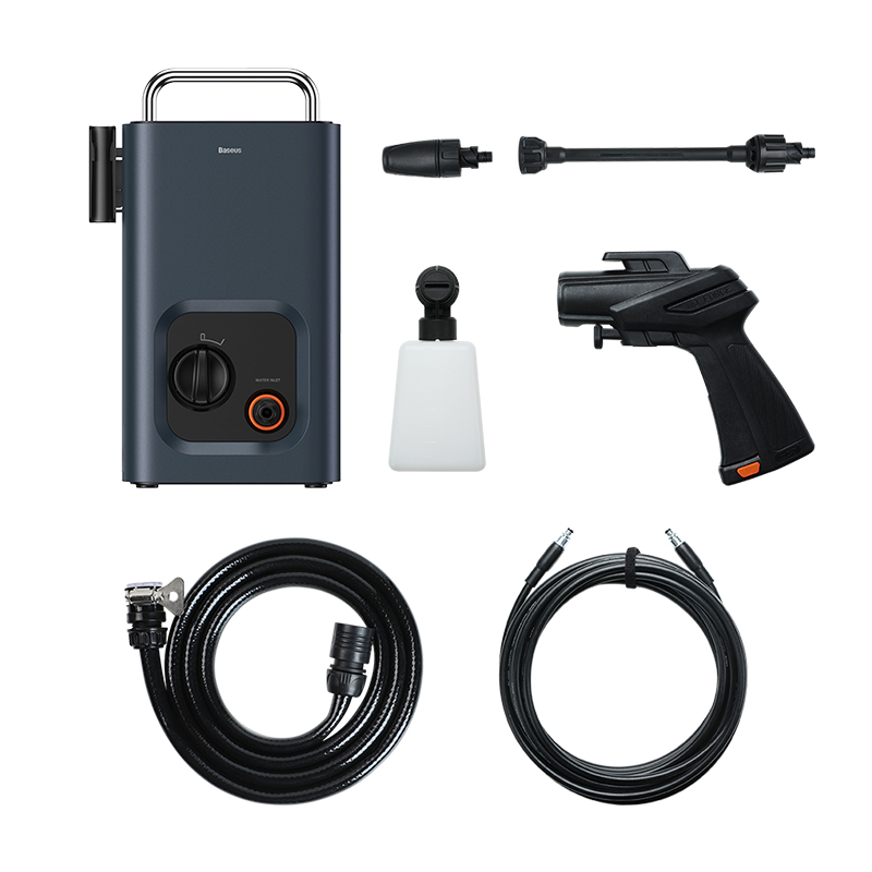 Máy Nén Rửa Xe Di Động Cao Cấp Baseus F0 Car Pressure Washer CN