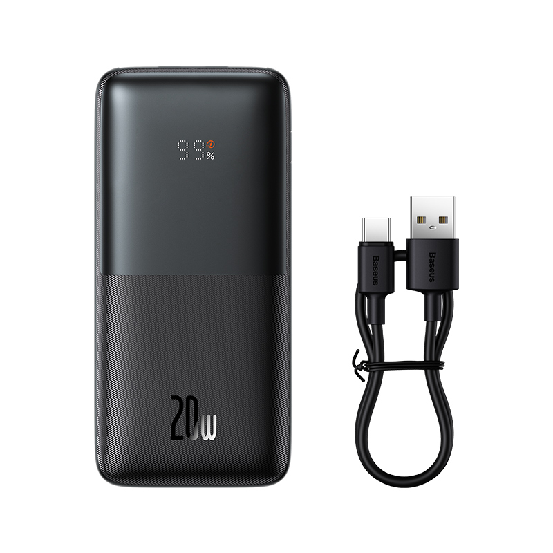Sạc Dự Phòng Baseus Bipow Pro 10000mAh | Sạc Nhanh PD 20W & Màn Hình LED