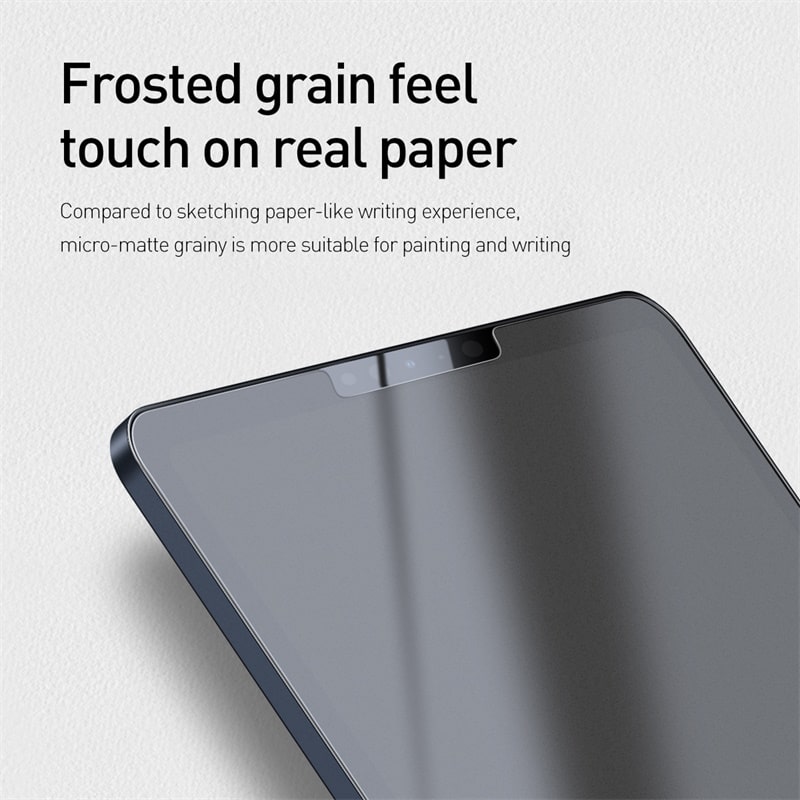 Miếng Dán Baseus Paper-like 0.15mm | Bề Mặt Nhám Chống Chói & Vân Tay Tốt