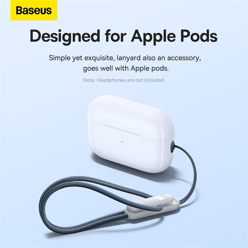 Dây Treo Tai Nghe Tiện Lợi Baseus Crystal Series Earphone Lanyard Gray