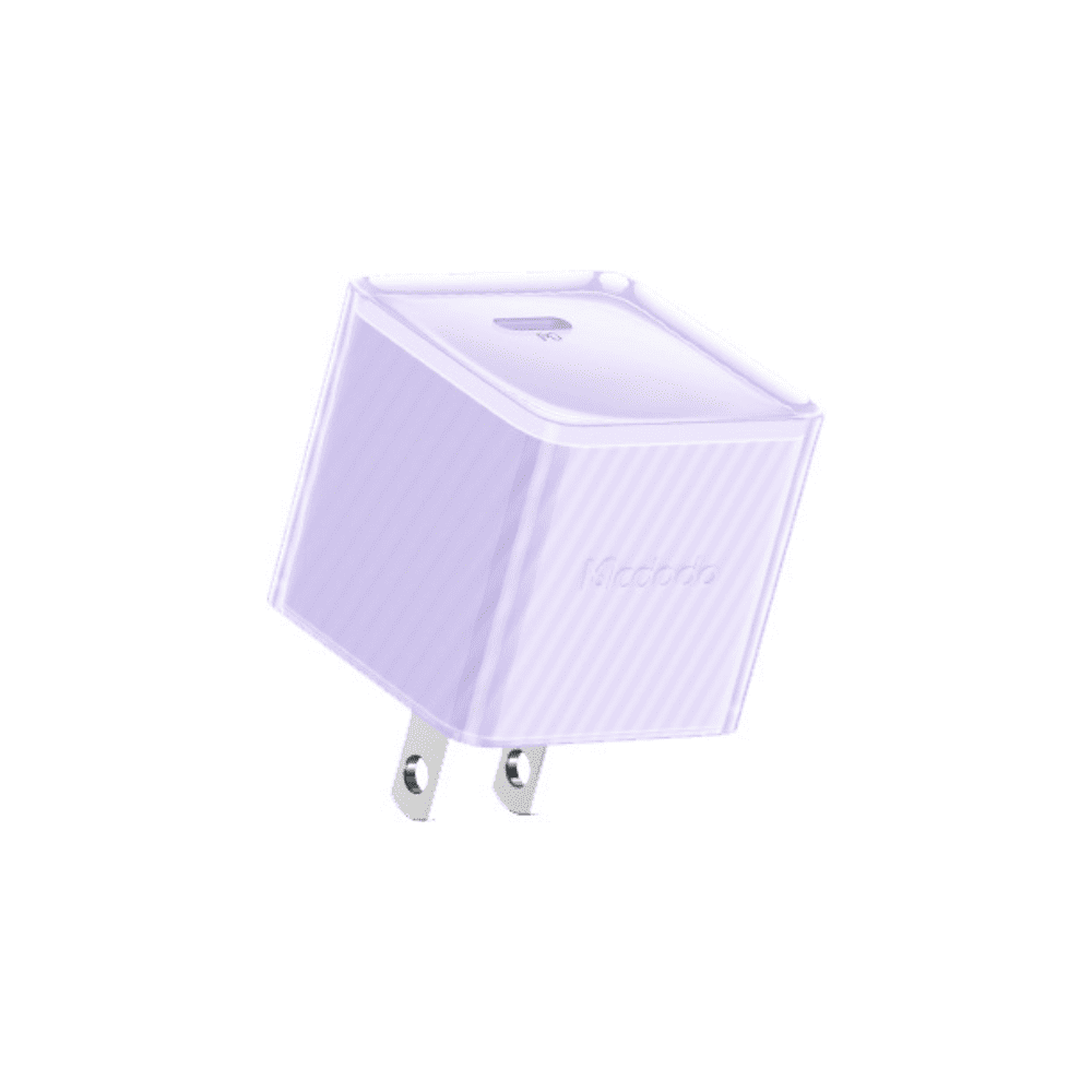 Cốc Sạc Nhanh Mcdodo 20W Công Nghệ GaN | Thiết Kế Khối Băng Trong Suốt, 1 Cổng Type-C PD
