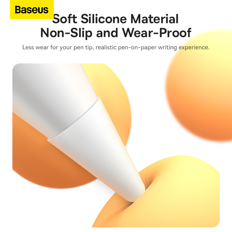 Đầu Bọc Ngòi Bút Cảm Ứng Baseus Bằng Silicon | Viết Êm Như Giấy, Chống Mòn & Chống Trượt