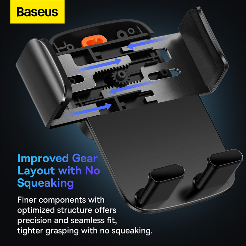 Giá Đỡ Điện Thoại Ô Tô Baseus Easy Control Pro | Tự Động Kẹp, Xoay 900 Độ Đa Năng