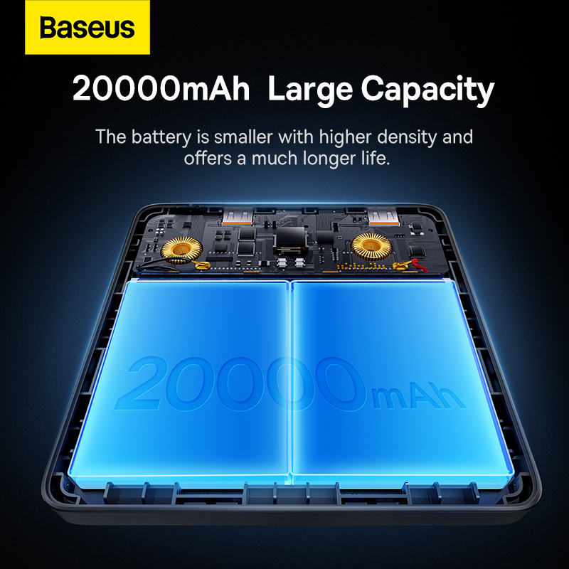 Sạc Dự Phòng Baseus Blade Edition 100W 20000mAh | Sạc Nhanh Cho Laptop, Mỏng Nhẹ, Màn Hình LED