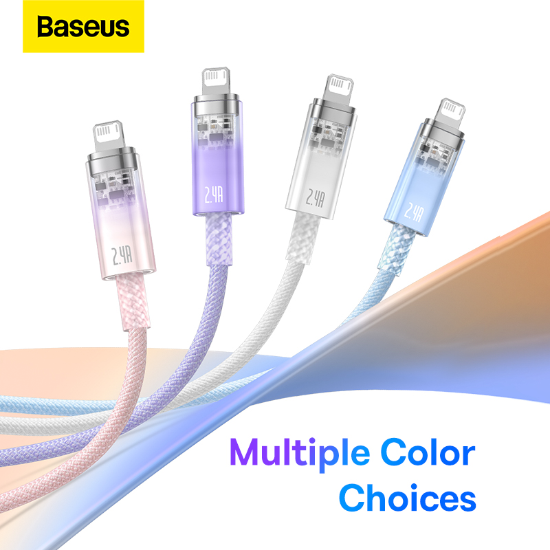 Cáp Sạc Nhanh USB to iP Baseus Explorer Series Fast Charging Cable with Smart Temperature Control