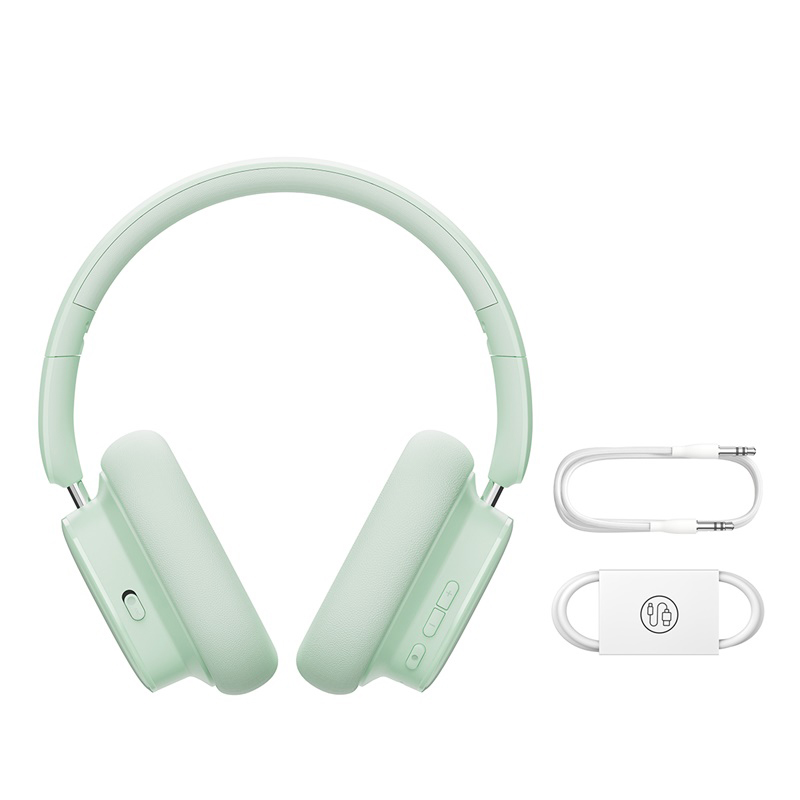 Tai Nghe Chụp Tai Baseus Bowie H1i Chống Ồn | Chuẩn Âm Thanh Kép Hi-Res, Spatial Audio, Pin 100 Giờ