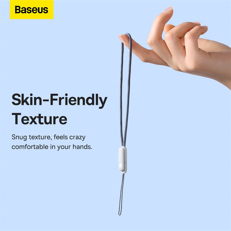 Dây Treo Tai Nghe Tiện Lợi Baseus Crystal Series Earphone Lanyard Gray