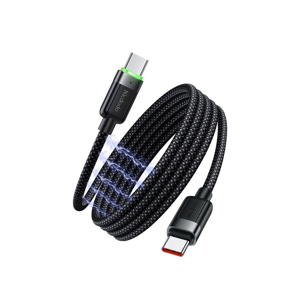 Cáp Sạc Nhanh Mcdodo 60W PD Type-C to Type-C | Từ Tính Tự Cuốn Gọn Chống Rối